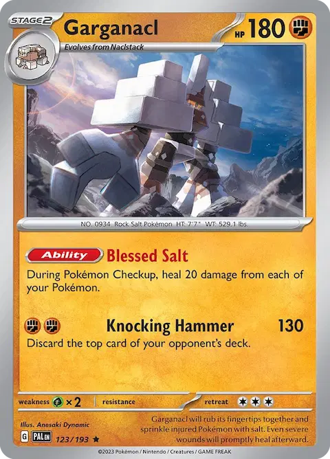Garganacl, Paldea Evolved 123/193