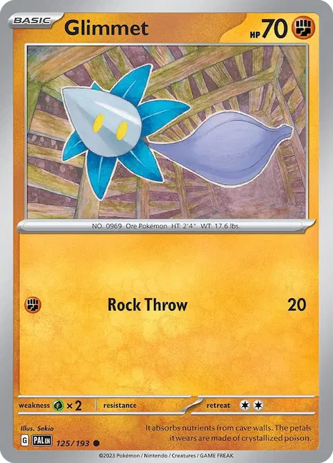Glimmet, Paldea Evolved 125/193