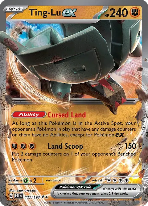 Ting-Lu ex, Paldea Evolved 127/193
