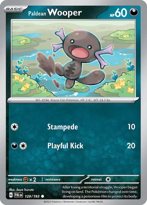 Paldean Wooper, Paldea Evolved 129/193
