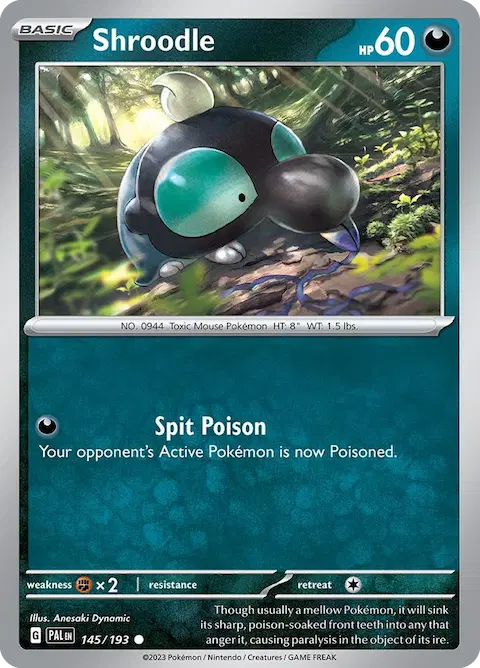 Shroodle, Paldea Evolved 145/193
