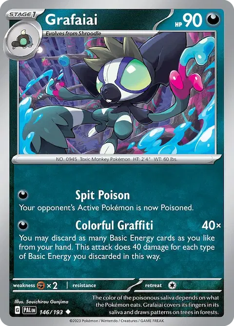 Grafaiai, Paldea Evolved 146/193