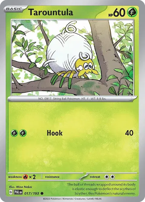 Tarountula, Paldea Evolved 017/193