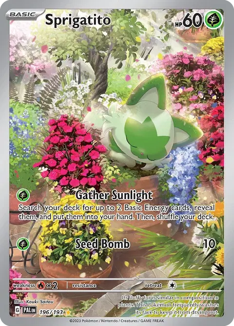 Sprigatito, Paldea Evolved 196/193