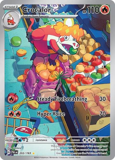 Crocalor, Paldea Evolved 202/193