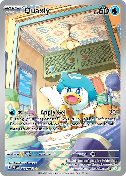 Quaxly, Paldea Evolved 206/193