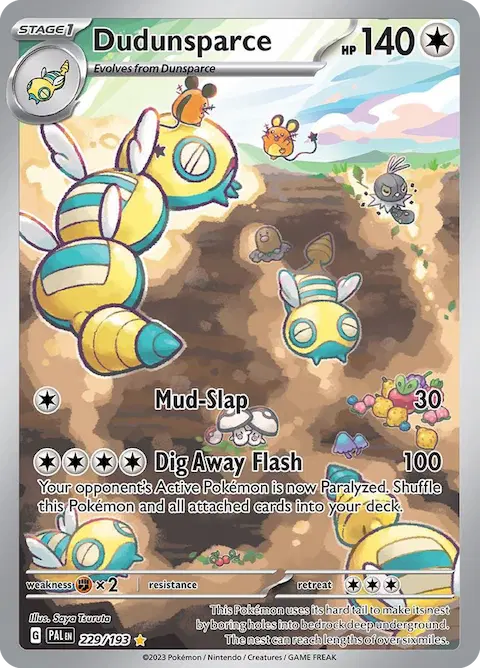 Dudunsparce, Paldea Evolved 229/193