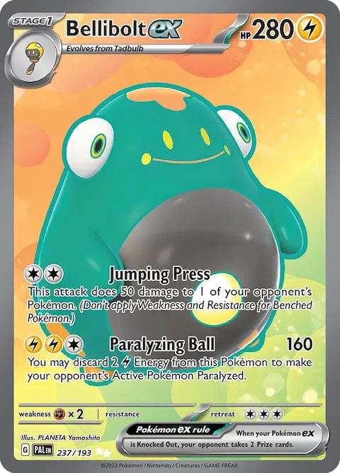 Bellibolt ex, Paldea Evolved 237/193