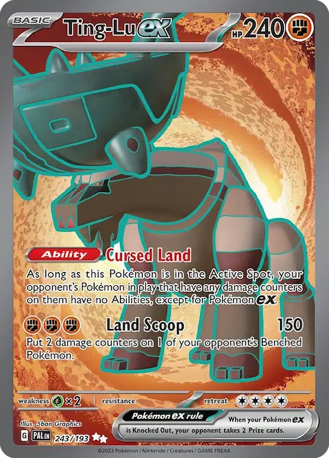 Ting-Lu ex, Paldea Evolved 243/193