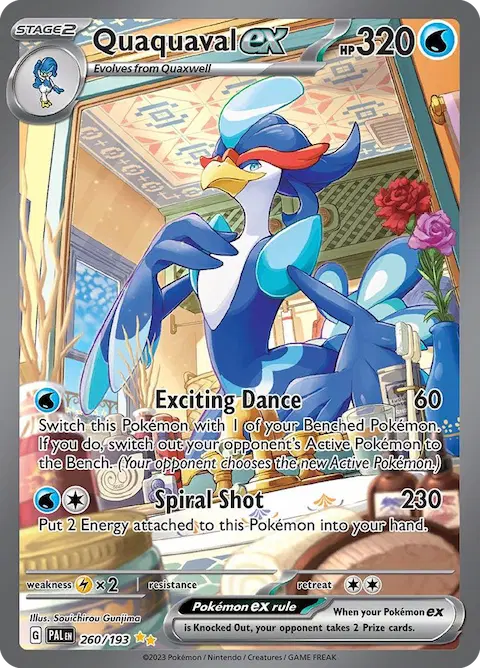 Quaquaval ex, Paldea Evolved 260/193
