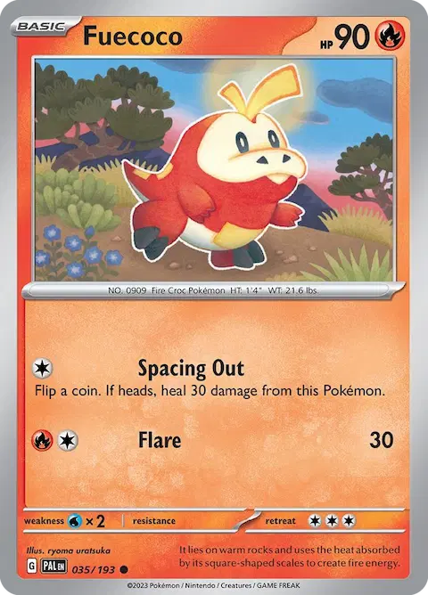 Fuecoco, Paldea Evolved 035/193