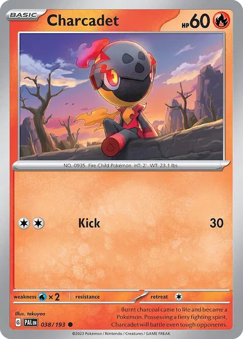 Charcadet, Paldea Evolved 038/193