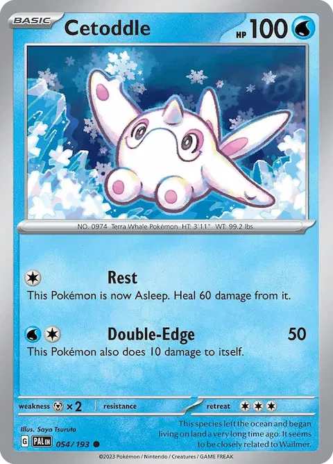 Cetoddle, Paldea Evolved 054/193