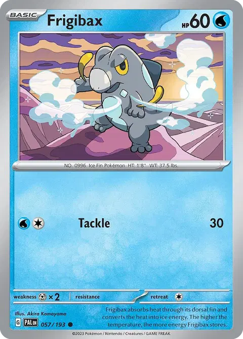 Frigibax, Paldea Evolved 057/193