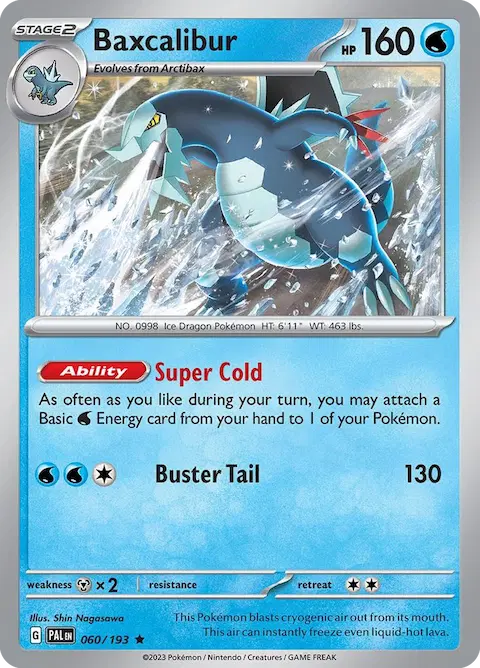 Baxcalibur, Paldea Evolved 060/193