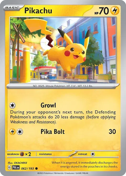 Pikachu, Paldea Evolved 062/193