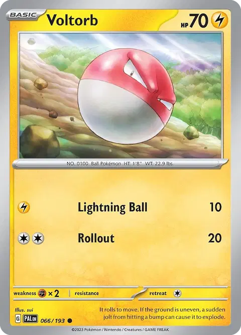 Voltorb, Paldea Evolved 066/193