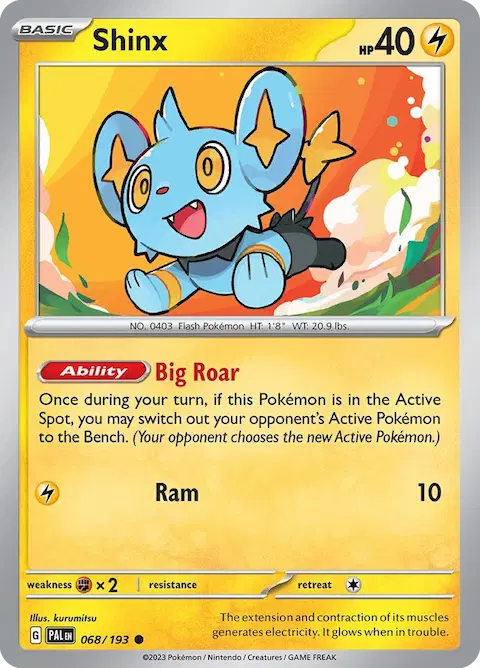 Shinx, Paldea Evolved 068/193