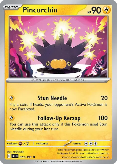 Pincurchin, Paldea Evolved 073/193