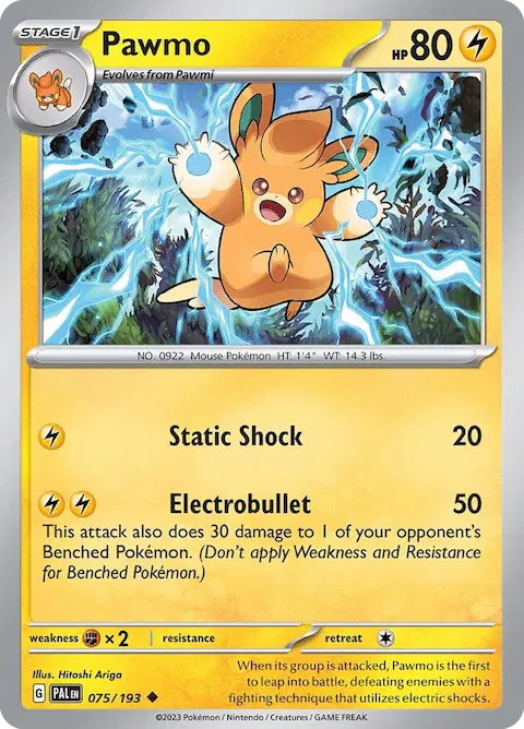 Pawmo, Paldea Evolved 075/193