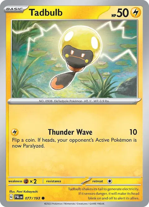 Tadbulb, Paldea Evolved 077/193