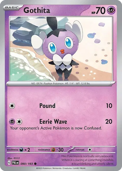 Gothita, Paldea Evolved 090/193
