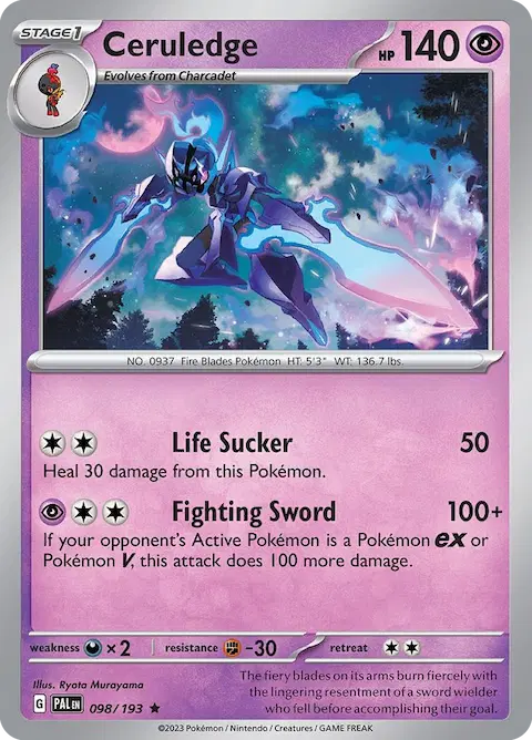 Ceruledge, Paldea Evolved 098/193