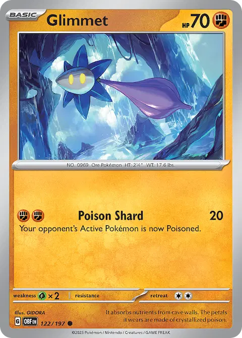 Glimmet, Obsidian Flames 122/197