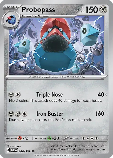 Probopass, Obsidian Flames 146/197