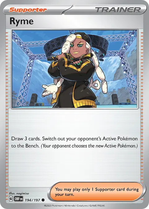 Ryme, Obsidian Flames 194/197