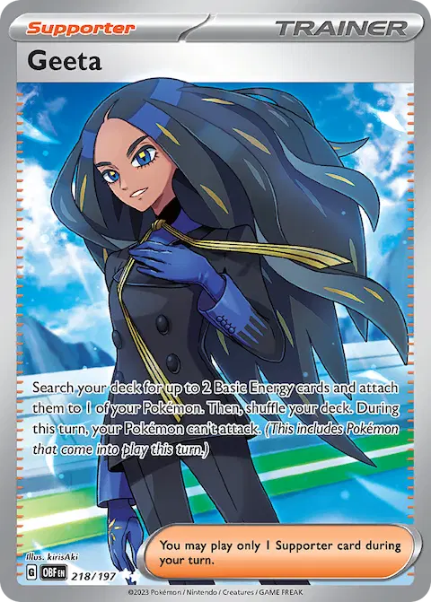 Geeta, Obsidian Flames 218/197