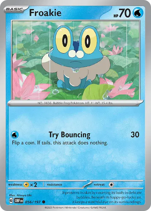Froakie, Obsidian Flames 056/197