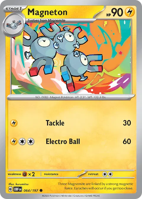 Magneton, Obsidian Flames 064/197