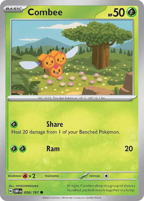 Combee, Obsidian Flames 008/197