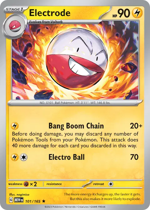Electrode, 151 101/165