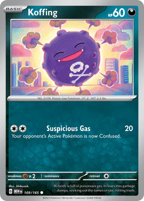 Koffing, 151 109/165