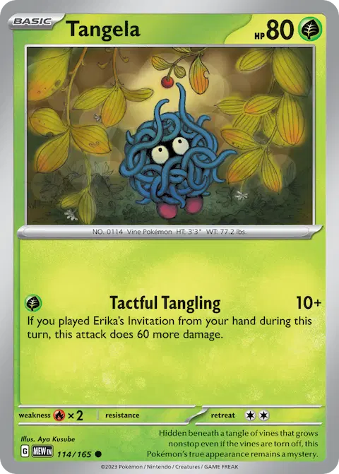 Tangela, 151 114/165