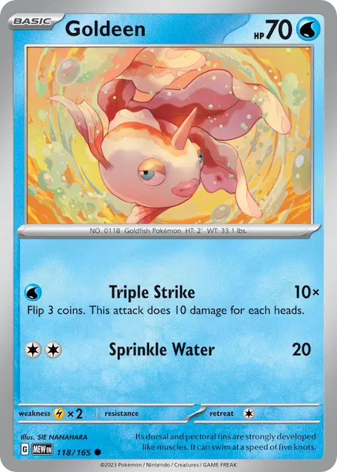 Goldeen, 151 118/165