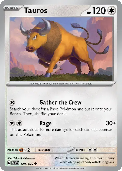 Tauros, 151 128/165