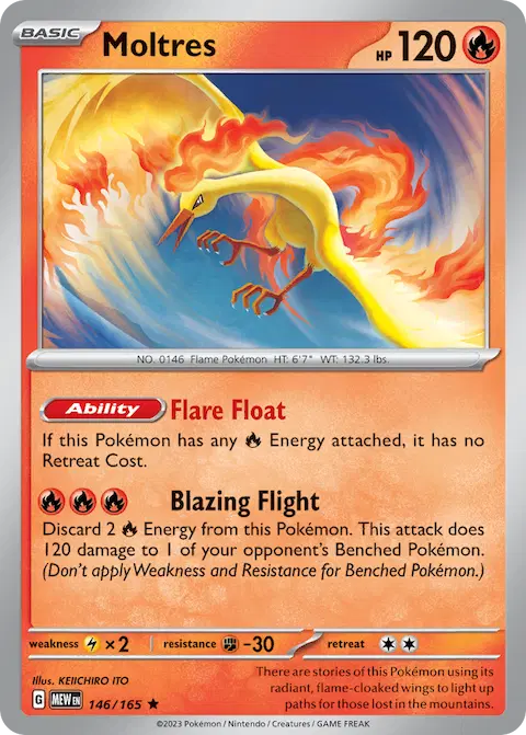 Moltres, 151 146/165