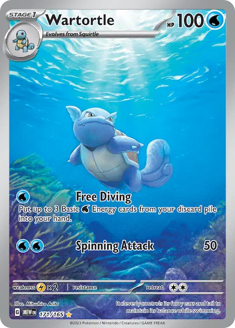Wartortle, 151 171/165