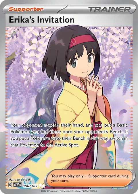 Erika's Invitation, 151 196/165