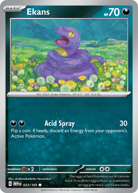 Ekans, 151 023/165