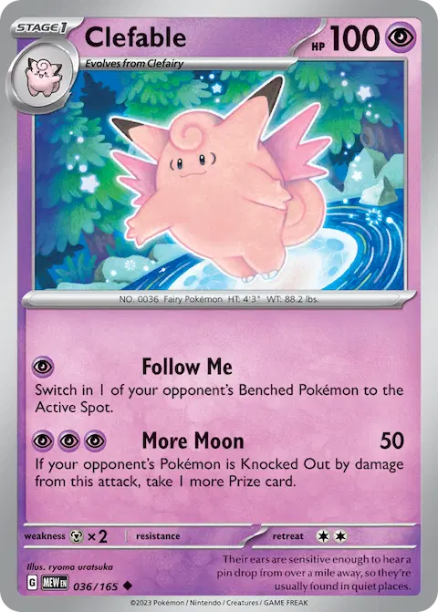 Clefable, 151 036/165