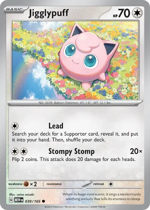 Jigglypuff, 151 039/165