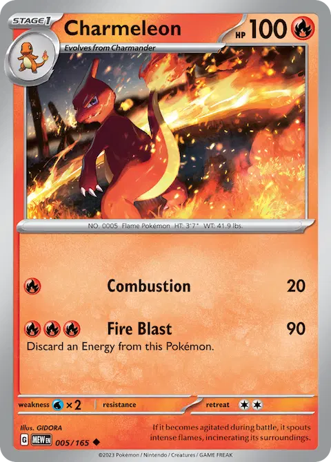 Charmeleon, 151 005/165
