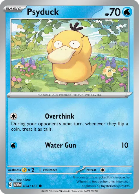 Psyduck, 151 054/165