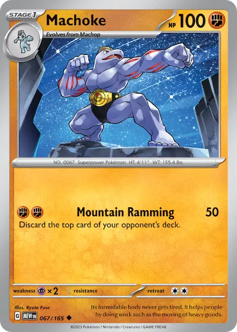 Machoke, 151 067/165