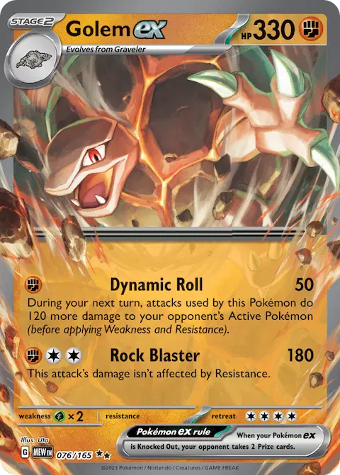 Golem ex, 151 076/165