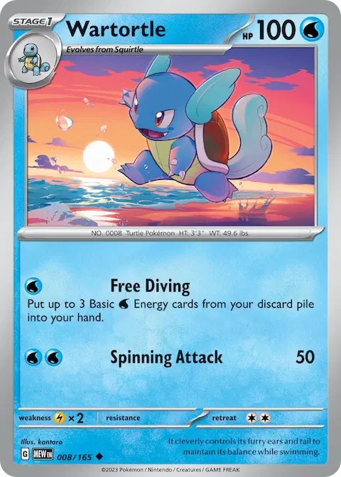 Wartortle, 151 008/165